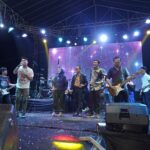 lounching pilkada kabupaten Banyuasin KPU adakan nonton bareng artis ibukota ada band. IMG-20240603-WA0005