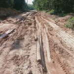 akses jalan Menuju Kecamatan Sungai Menang Hancur. IMG-20240718-WA0022