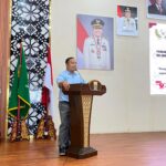 Sigit dalam Pelantikan Sosmel Serukan Dukung Joncik Muhammad Maju sebagai Gubernur Sumatera Selatan