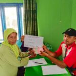 PEMBAGIAN BLT DANA DESA TAHAP I TAHUN 2026 DI DESA PANCA MULYA, 6 KPM TERIMA BANTUAN