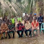 Kodim 0430/BA Dampingi Bupati Banyuasin Tinjau Jalan Hibah Air Salek Perambahan