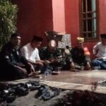 Babinsa Koramil 430-02/Sungsang Kecamatan Air Salek Dipimpin Danpos Hadiri Yasinan 7 Hari Wafatnya Istri Kades Saleh Mulya
