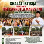 BUPATI BANYUASIN GELAR SHALAT ISTISQA BERSAMA TIM KARHUTLA MABES TNI DAN FORKOPIMDA IMG-20260901-WA0025
