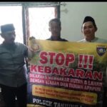 Cegah Karhutla, Polsek Tanjung Lago Sosialisasikan Larangan Pembakaran Lahan di Desa Mulia Sari